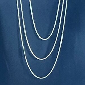 Silpada Silver Layered Necklace